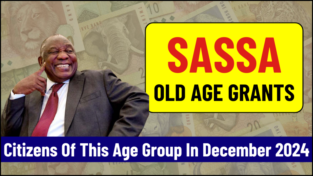 SASSA Old-Age Grants